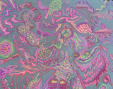 Reversible Bikini Bottom: Neon Chaos/ Sunset Desire