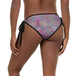 Reversible Bikini Bottom: Neon Chaos/ Sunset Desire